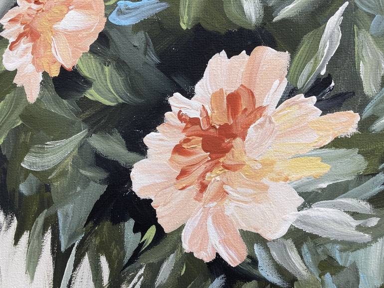 Original Fine Art Floral Painting by Jessica Rose