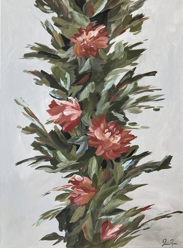 Original Fine Art Floral Paintings by Jessica Rose