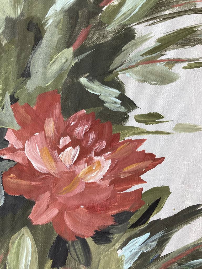 Original Floral Painting by Jessica Rose