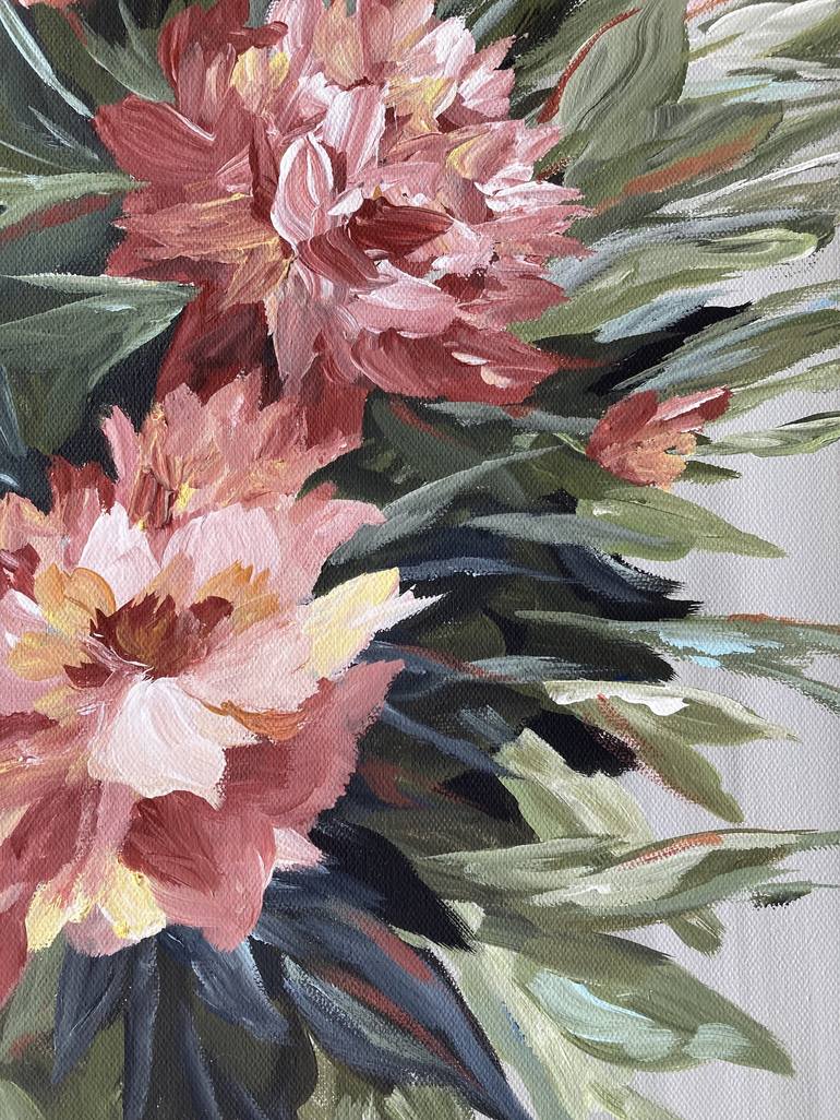 Original Figurative Floral Painting by Jessica Rose