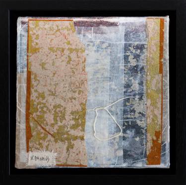 Original Abstract Collage by Nathalie Banaigs