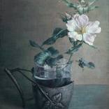 Rose  hip flower by Iryna Somyk-Ponomarenko