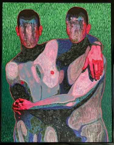 Print of Figurative Men Paintings by Stefano Pallara