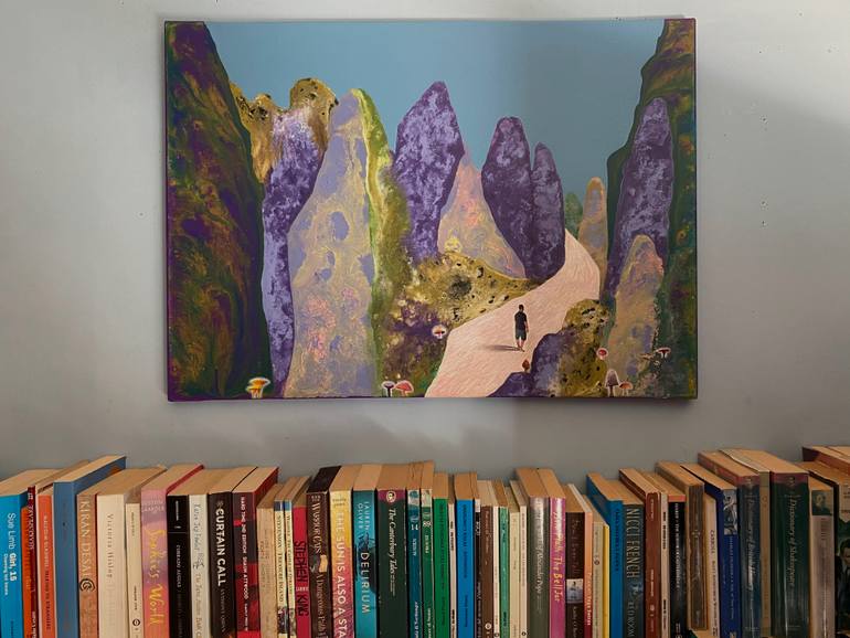 Original Figurative Landscape Painting by Stefano Pallara