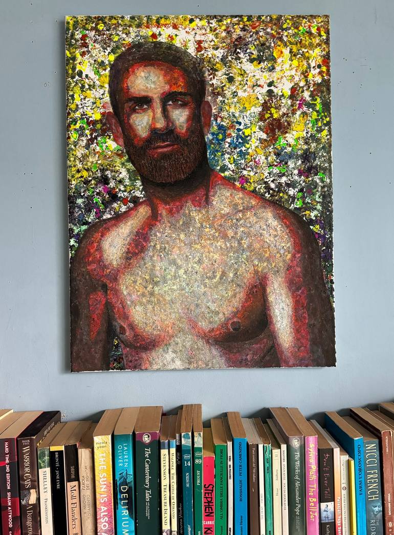 Original Figurative Men Painting by Stefano Pallara