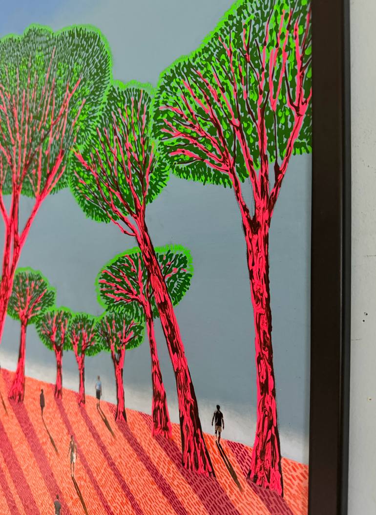 Original Figurative Landscape Painting by Stefano Pallara