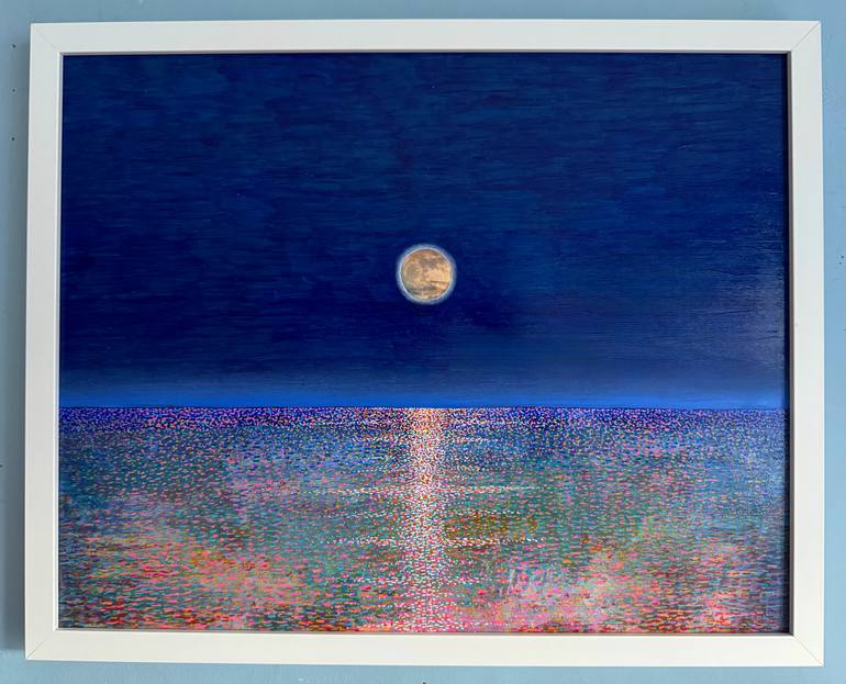 Original Figurative Seascape Painting by Stefano Pallara