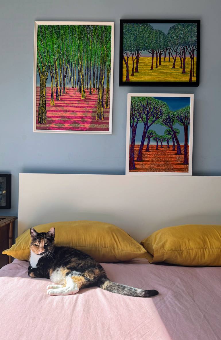 Original Figurative Landscape Painting by Stefano Pallara