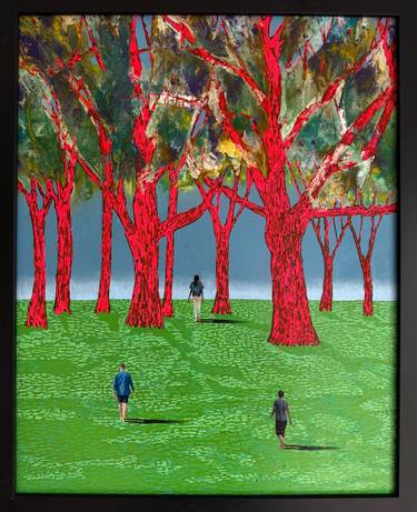 Original Figurative Landscape Painting by Stefano Pallara