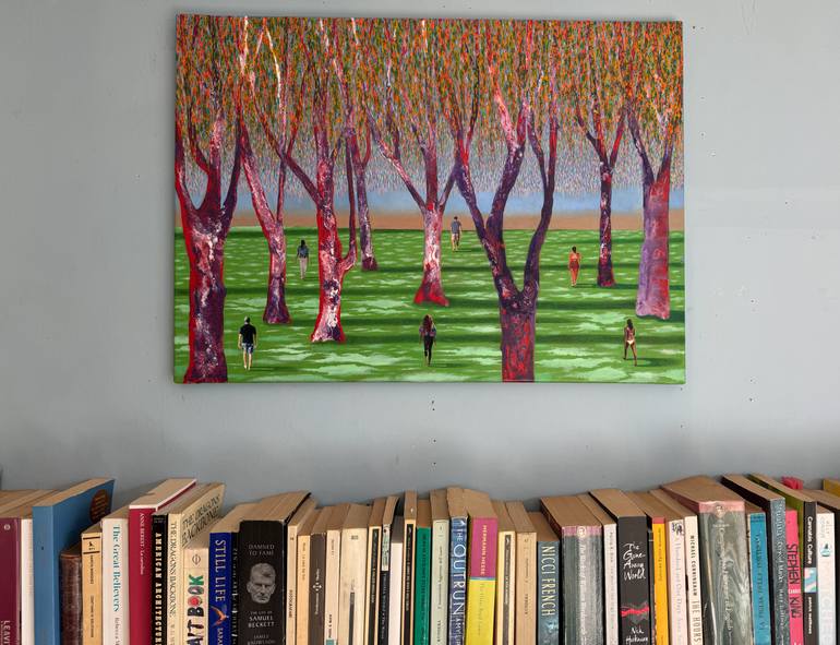 Original Figurative Landscape Painting by Stefano Pallara