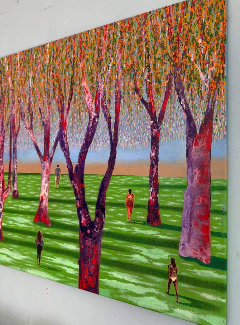 Original Figurative Landscape Painting by Stefano Pallara
