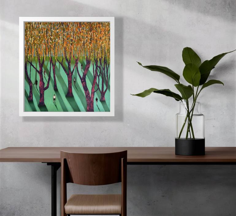 Original Figurative Landscape Painting by Stefano Pallara