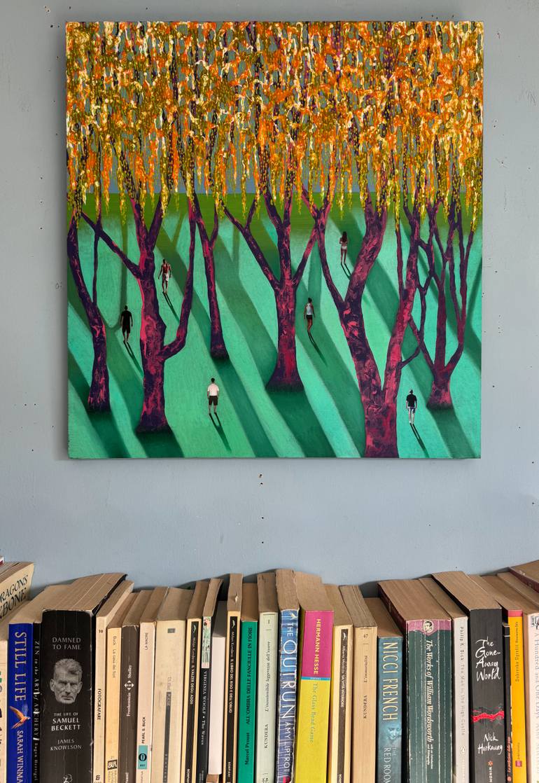 Original Figurative Landscape Painting by Stefano Pallara