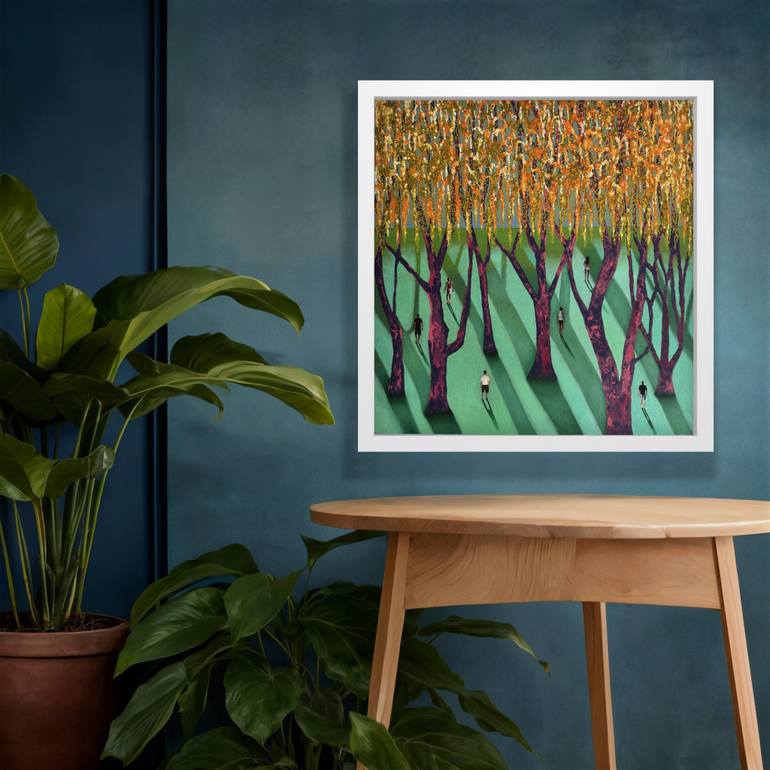 Original Figurative Landscape Painting by Stefano Pallara