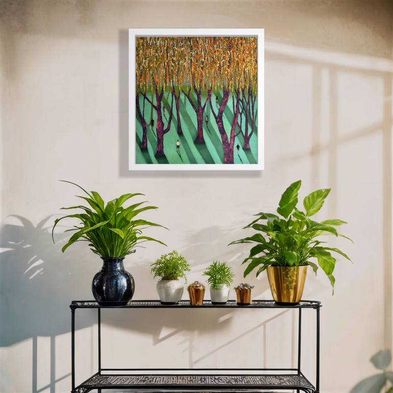 Original Figurative Landscape Painting by Stefano Pallara
