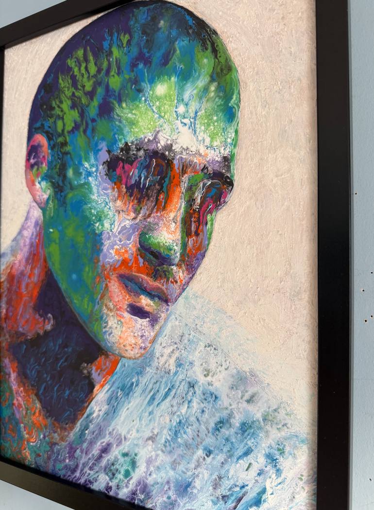 Original Figurative Men Painting by Stefano Pallara