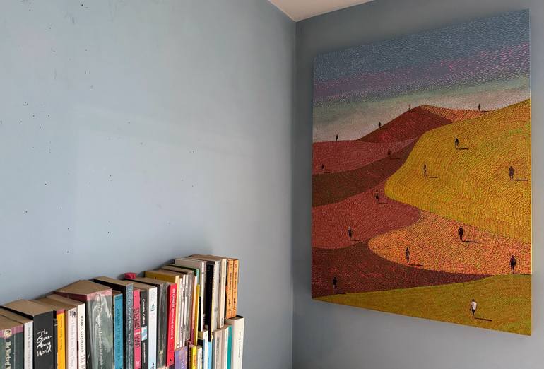 Original Figurative Landscape Painting by Stefano Pallara