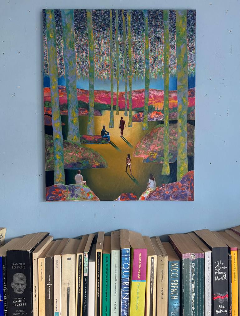 Original Figurative Landscape Painting by Stefano Pallara