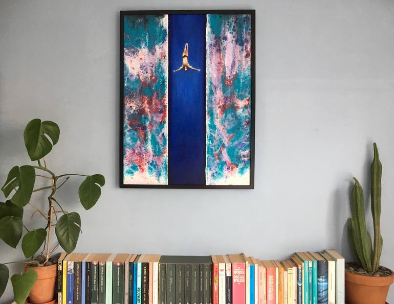 Original Surrealism Seascape Painting by Stefano Pallara