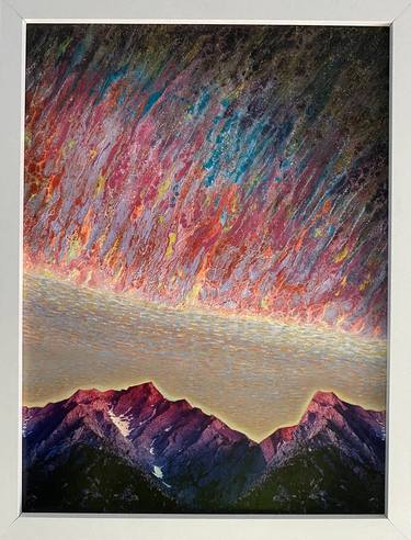 Original Surrealism Landscape Paintings by Stefano Pallara