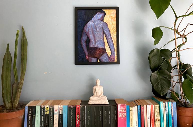 Original Figurative Nude Painting by Stefano Pallara