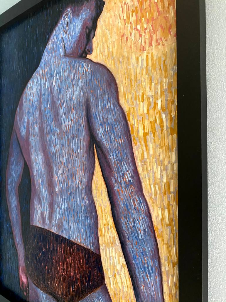 Original Figurative Nude Painting by Stefano Pallara