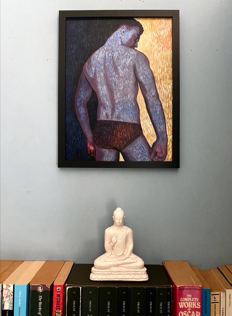 Original Figurative Nude Painting by Stefano Pallara