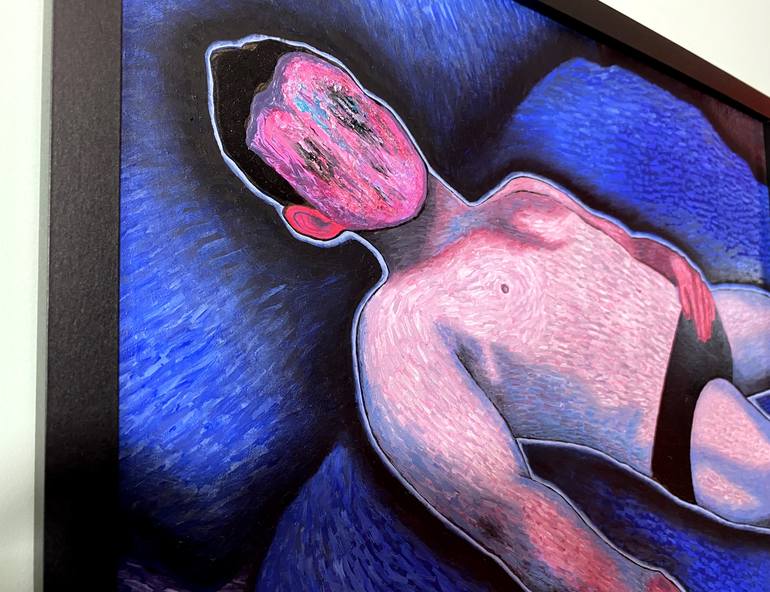 Original Figurative Nude Painting by Stefano Pallara