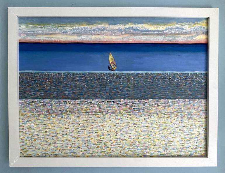 Original Figurative Seascape Painting by Stefano Pallara