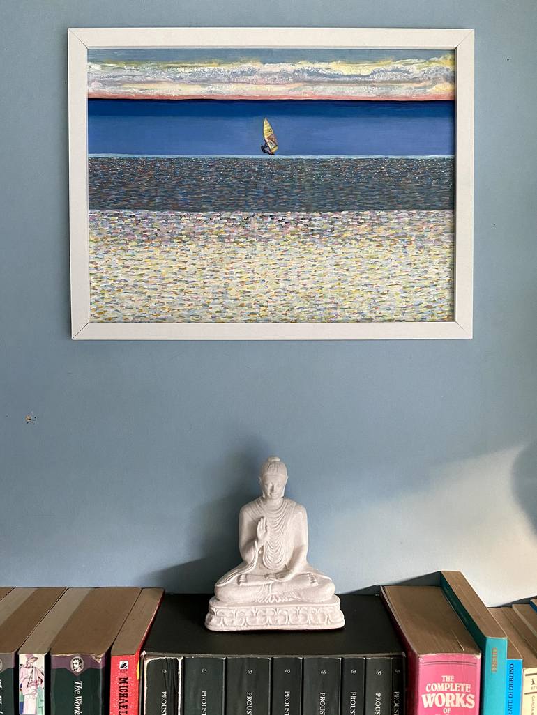 Original Figurative Seascape Painting by Stefano Pallara