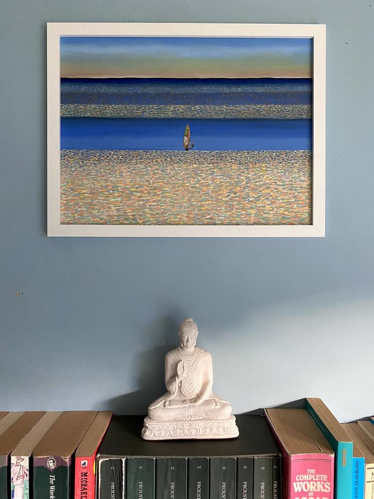 Original Surrealism Seascape Painting by Stefano Pallara