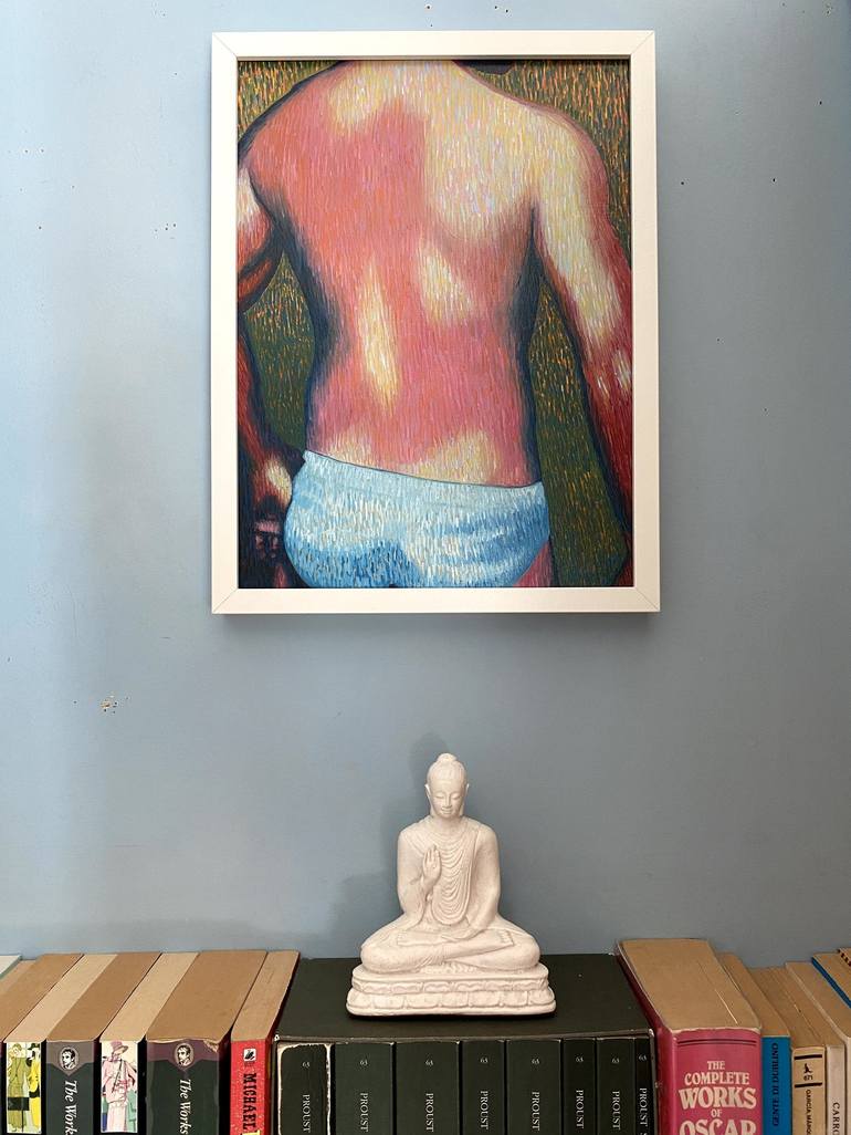 Original Figurative Nude Painting by Stefano Pallara