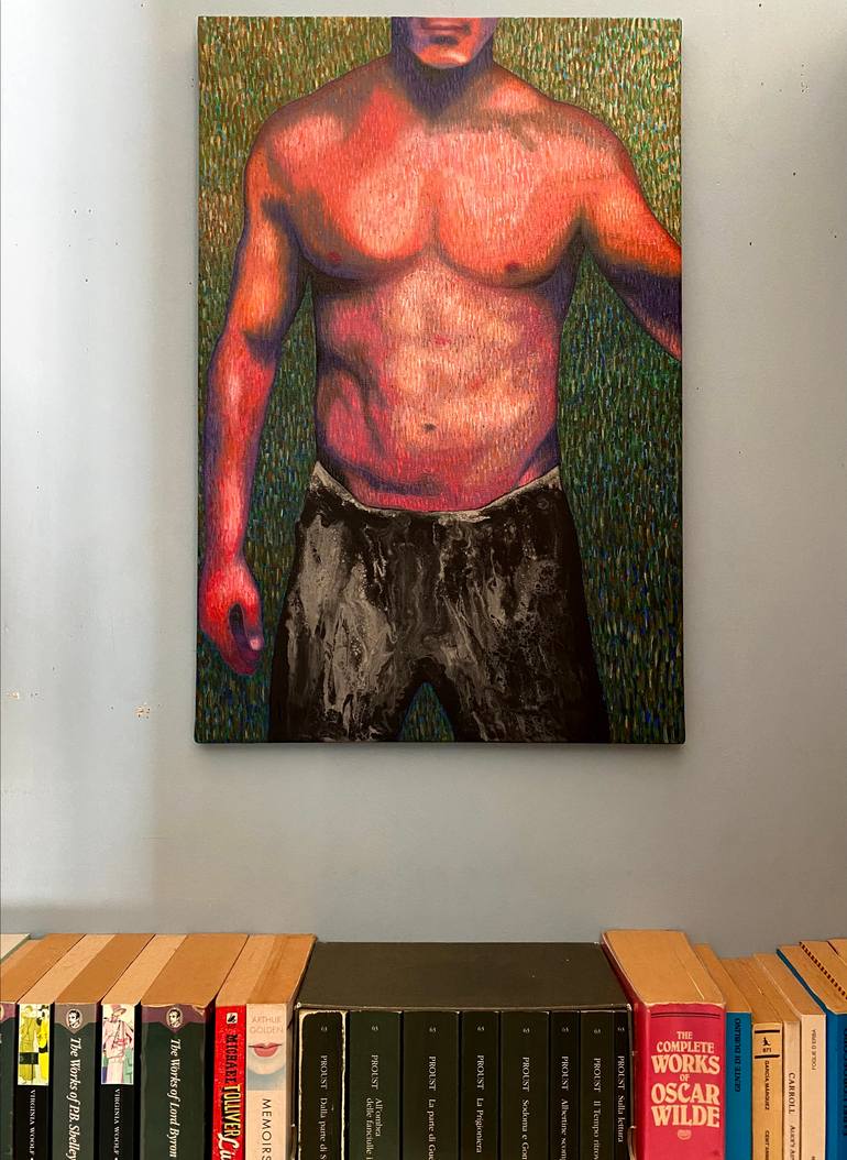 Original Figurative Nude Painting by Stefano Pallara