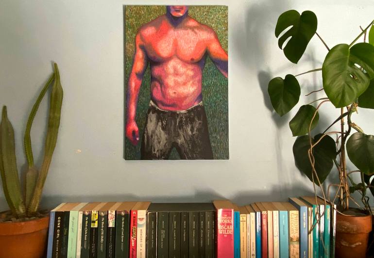 Original Figurative Nude Painting by Stefano Pallara