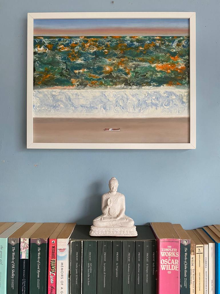 Original Figurative Seascape Painting by Stefano Pallara