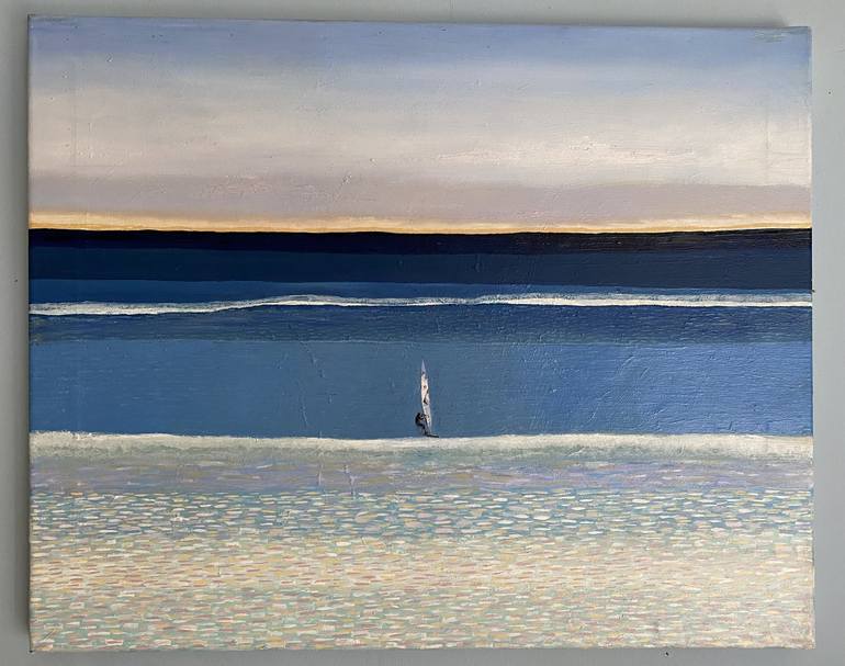 Original Figurative Seascape Painting by Stefano Pallara