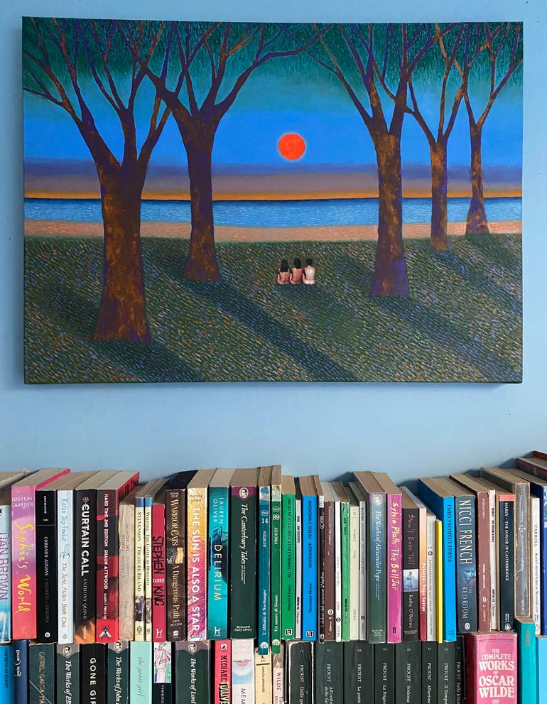 Original Figurative Landscape Painting by Stefano Pallara