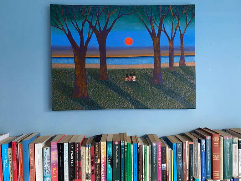 Original Figurative Landscape Painting by Stefano Pallara