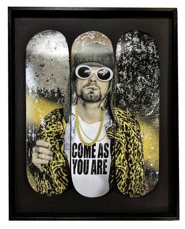 Come as you are, Kurt Cobain Skate decks thumb