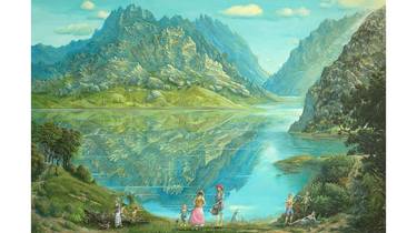 Original Fine Art Landscape Paintings by Giuseppe Panto
