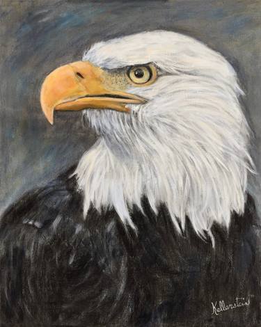 Eagle with white head thumb