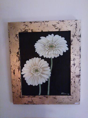 Original Floral Painting by Sonia Ambroso
