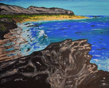 Sandy Beach Hawaii from Halona Blowhole - Limited Edition 1 of 1 thumb