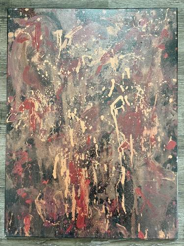 Original Abstract Expressionism Abstract Painting by Daniel J Belisle