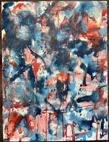 Original Abstract Expressionism Abstract Paintings by Daniel J Belisle