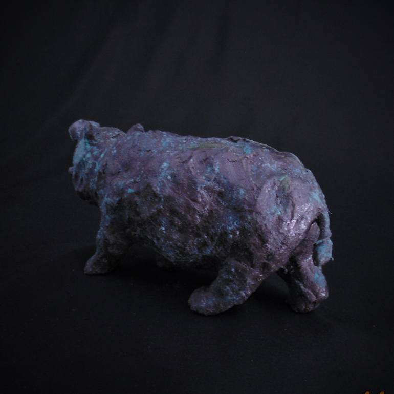 Original Abstract Animal Sculpture by Michelle McCutchon