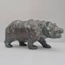 Bear Bronze patinate clay