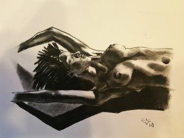 Print of Erotic Drawings by Victor Costachescu