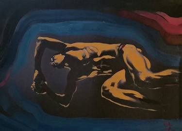 Original Nude Paintings by Victor Costachescu