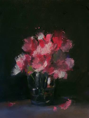 Original Floral Paintings by Victor Costachescu